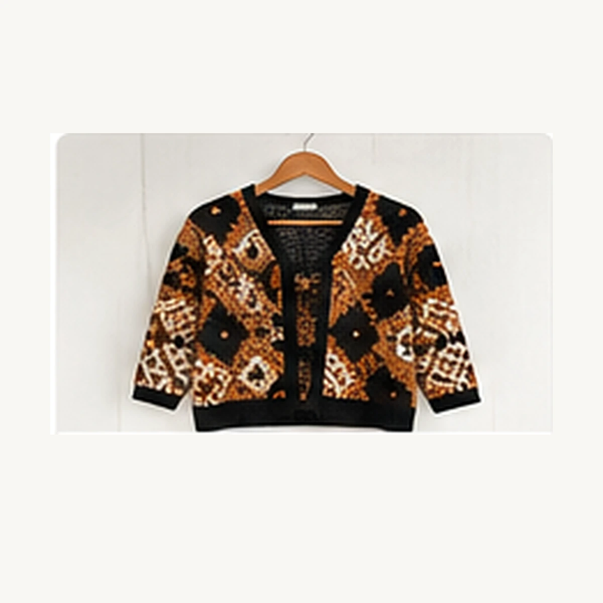 Kardigan Rajut Batik